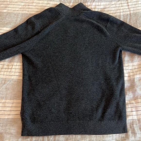 Large Grey Ted Baker London Pullover with purple trim - Picture 6 of 7